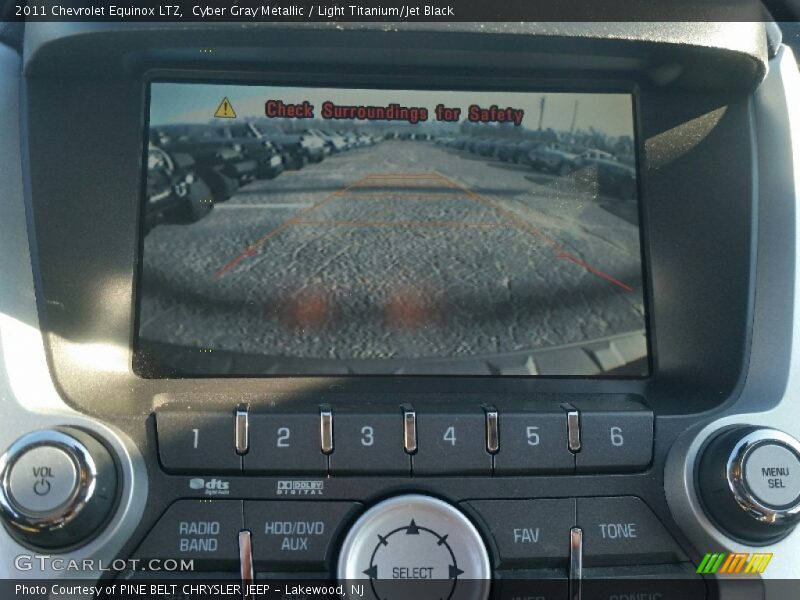 Cyber Gray Metallic / Light Titanium/Jet Black 2011 Chevrolet Equinox LTZ