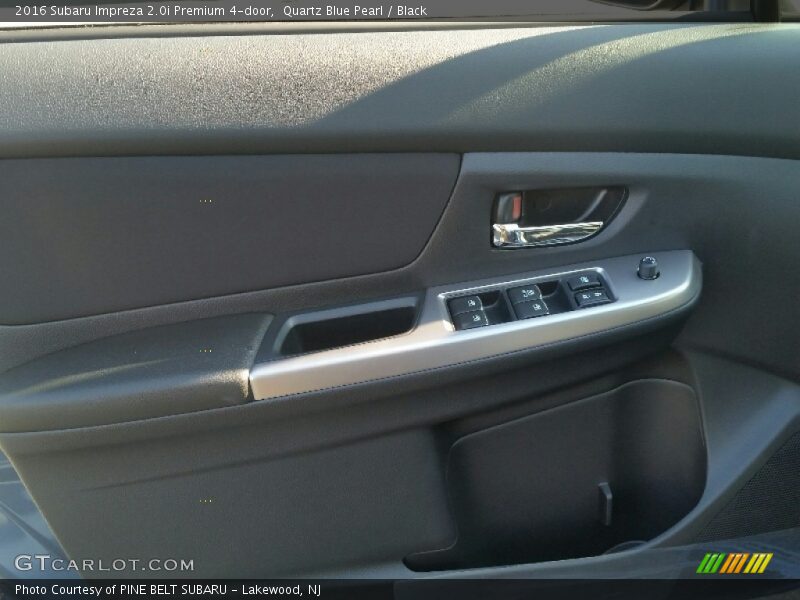 Quartz Blue Pearl / Black 2016 Subaru Impreza 2.0i Premium 4-door