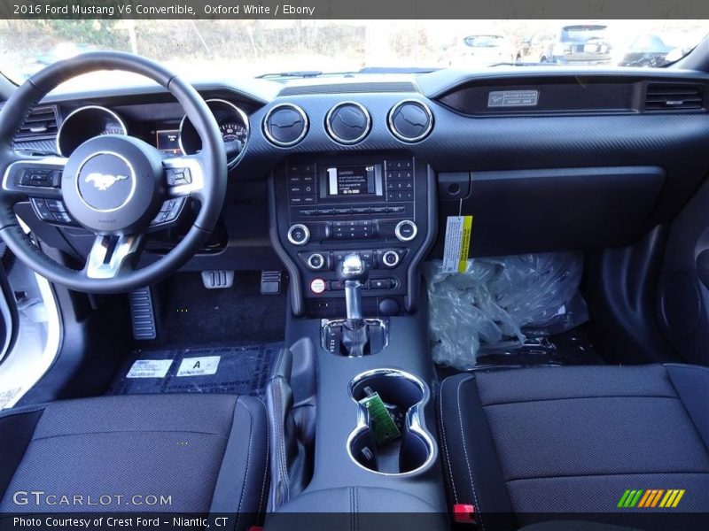 Dashboard of 2016 Mustang V6 Convertible