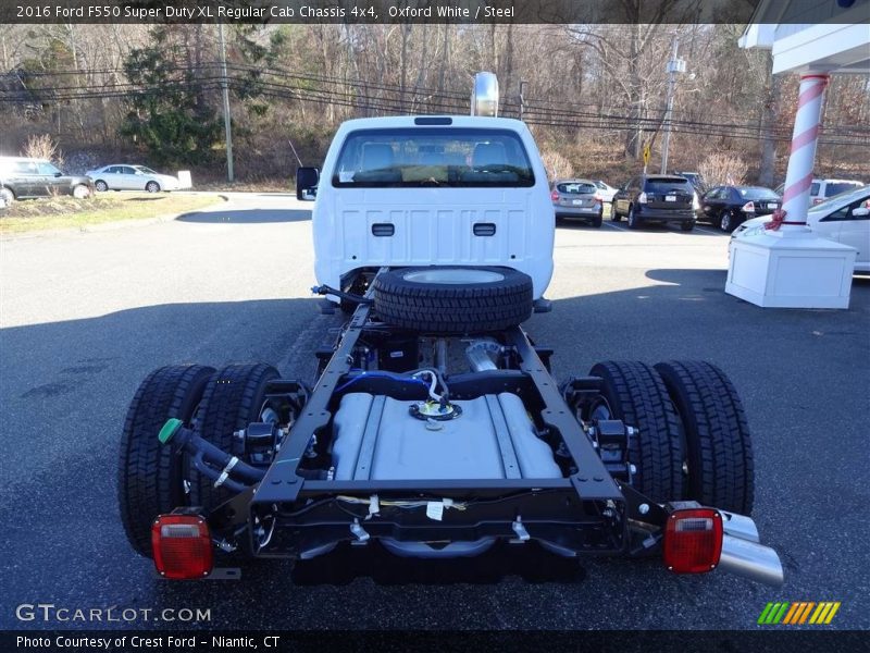 Oxford White / Steel 2016 Ford F550 Super Duty XL Regular Cab Chassis 4x4