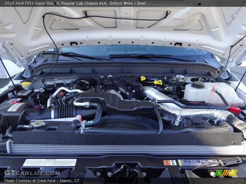 Oxford White / Steel 2016 Ford F550 Super Duty XL Regular Cab Chassis 4x4