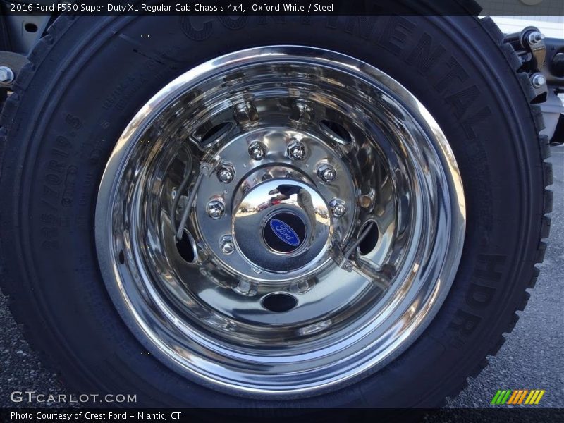 Oxford White / Steel 2016 Ford F550 Super Duty XL Regular Cab Chassis 4x4