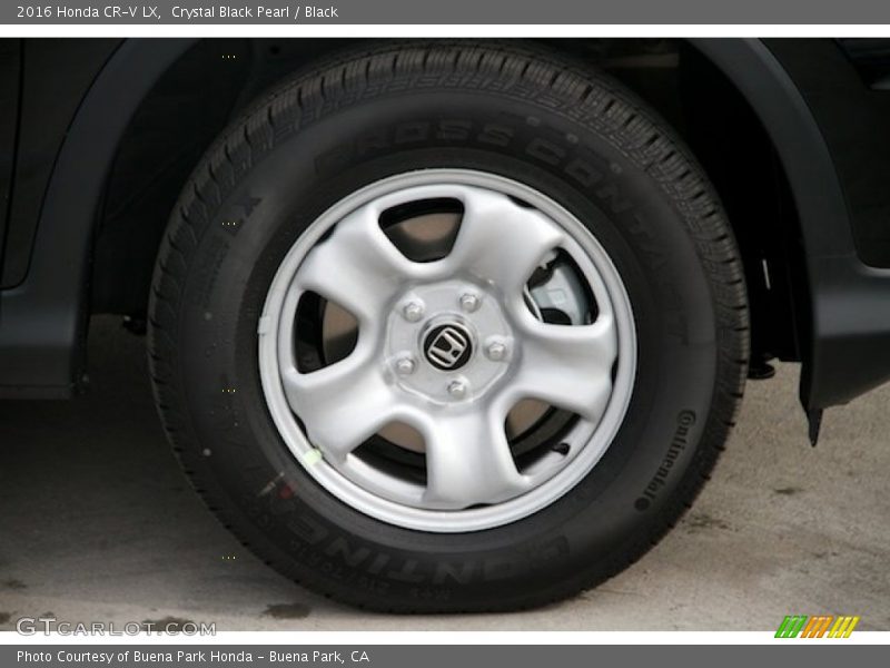 Crystal Black Pearl / Black 2016 Honda CR-V LX