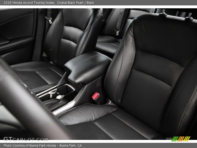 Crystal Black Pearl / Black 2016 Honda Accord Touring Sedan