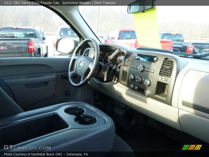 Quicksilver Metallic / Dark Titanium 2012 GMC Sierra 1500 Regular Cab