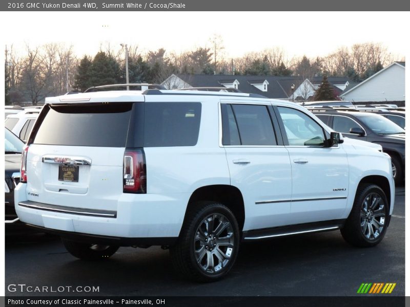 Summit White / Cocoa/Shale 2016 GMC Yukon Denali 4WD