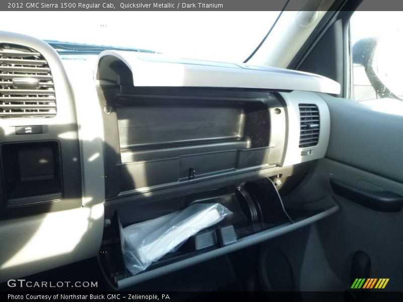 Quicksilver Metallic / Dark Titanium 2012 GMC Sierra 1500 Regular Cab