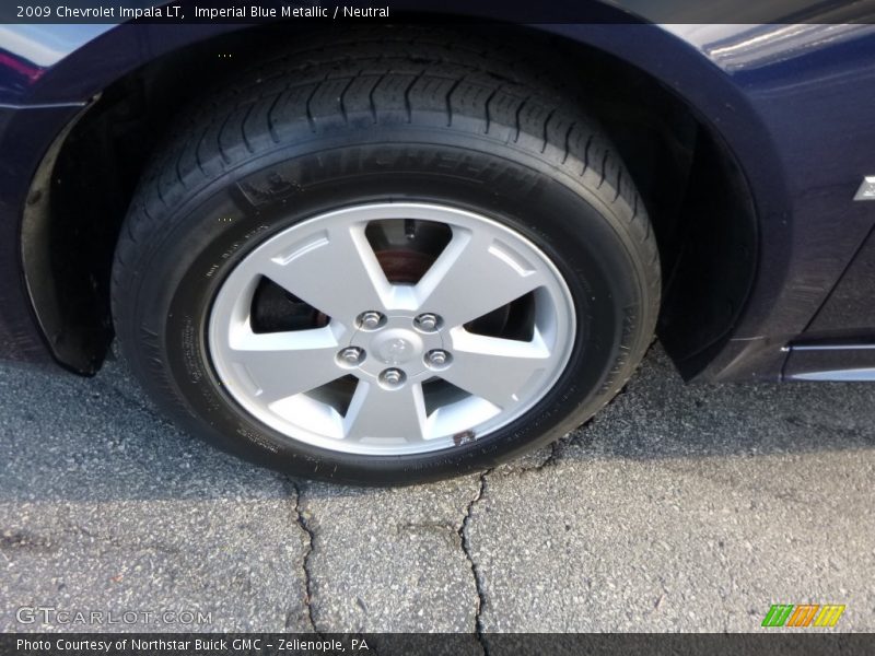 Imperial Blue Metallic / Neutral 2009 Chevrolet Impala LT