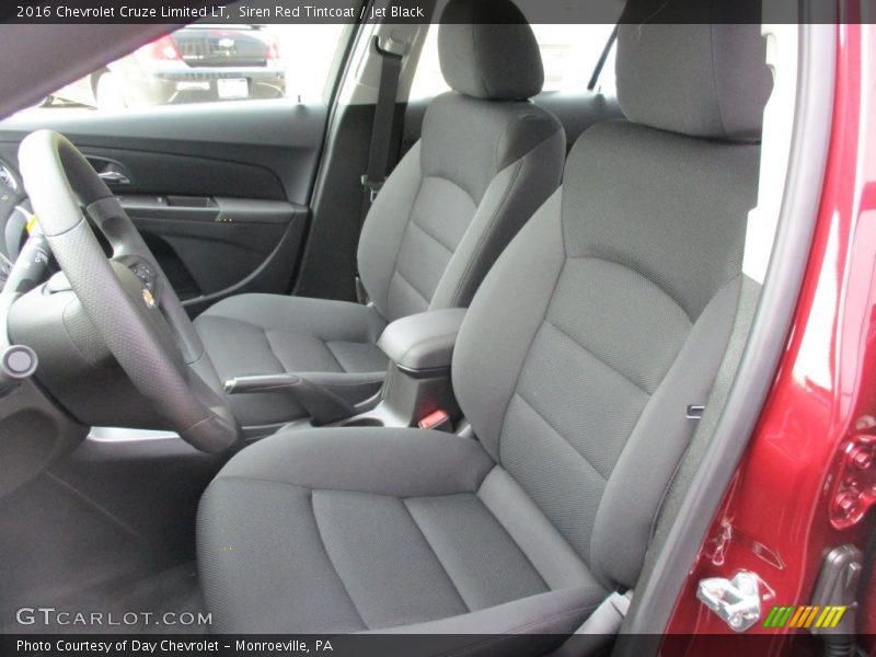 Siren Red Tintcoat / Jet Black 2016 Chevrolet Cruze Limited LT