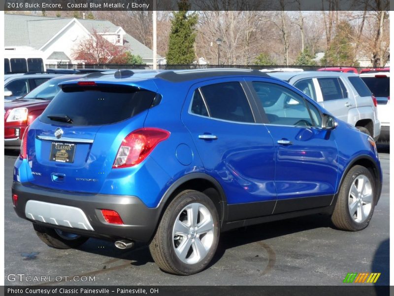 Coastal Blue Metallic / Ebony 2016 Buick Encore