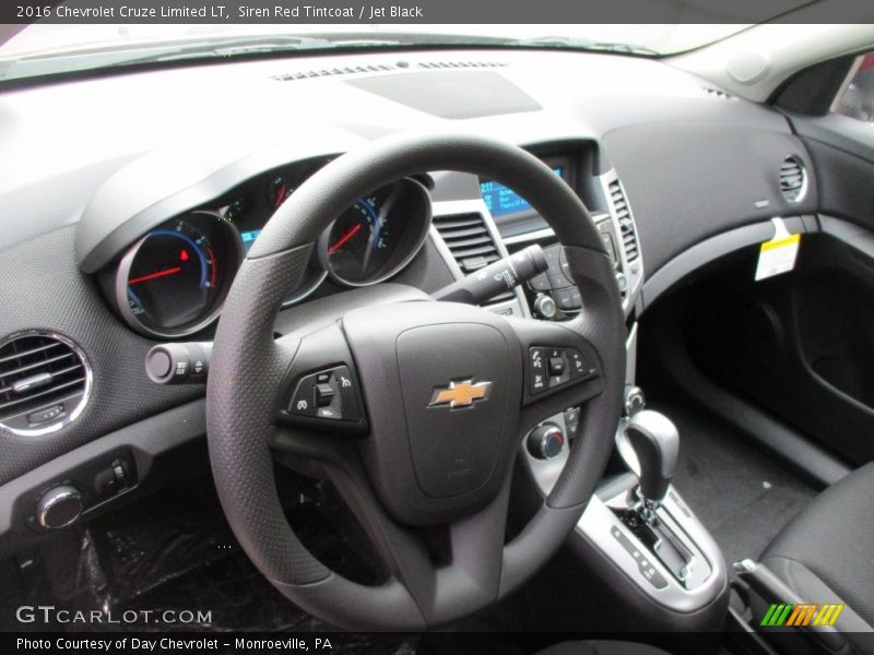 Siren Red Tintcoat / Jet Black 2016 Chevrolet Cruze Limited LT