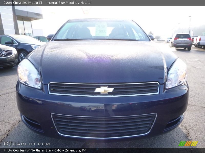 Imperial Blue Metallic / Neutral 2009 Chevrolet Impala LT