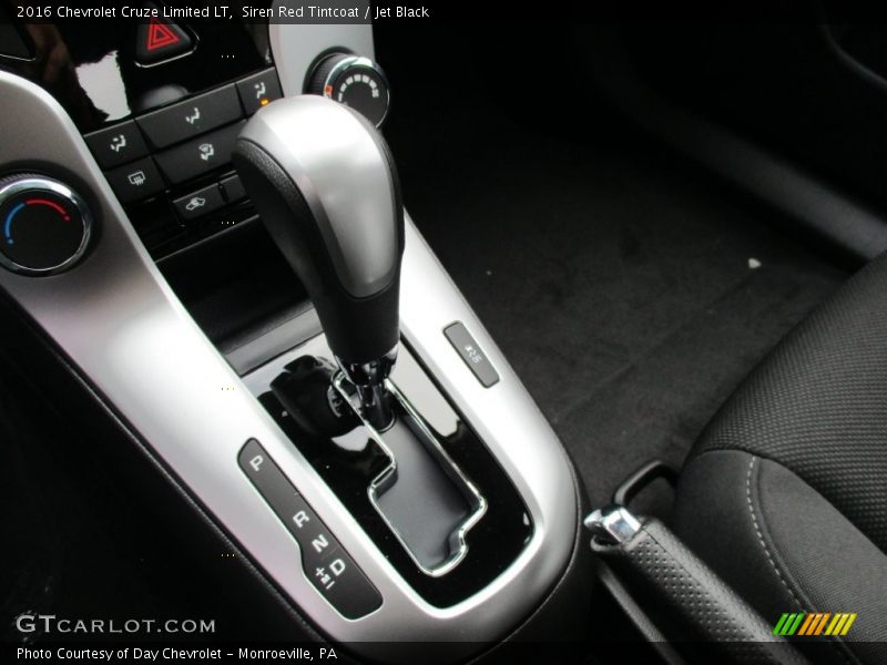 Siren Red Tintcoat / Jet Black 2016 Chevrolet Cruze Limited LT