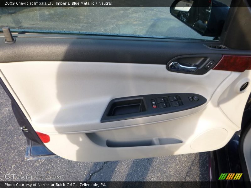 Imperial Blue Metallic / Neutral 2009 Chevrolet Impala LT