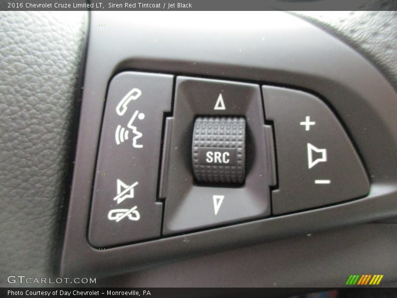 Siren Red Tintcoat / Jet Black 2016 Chevrolet Cruze Limited LT