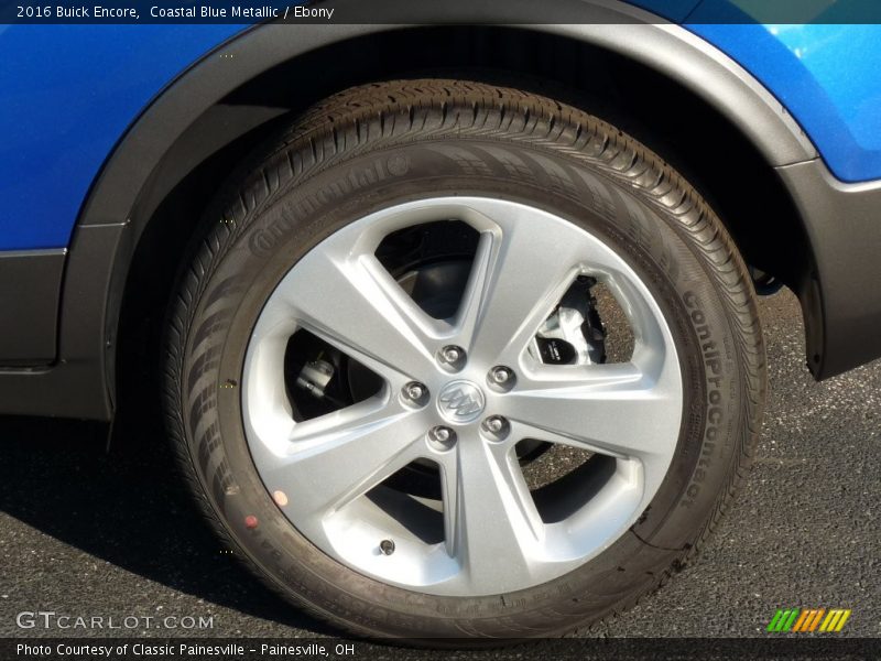 Coastal Blue Metallic / Ebony 2016 Buick Encore