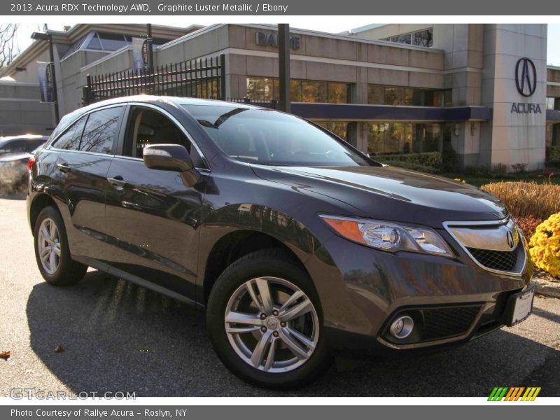 Graphite Luster Metallic / Ebony 2013 Acura RDX Technology AWD