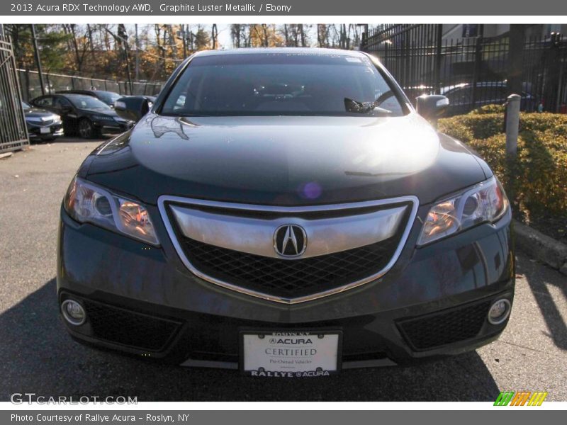 Graphite Luster Metallic / Ebony 2013 Acura RDX Technology AWD