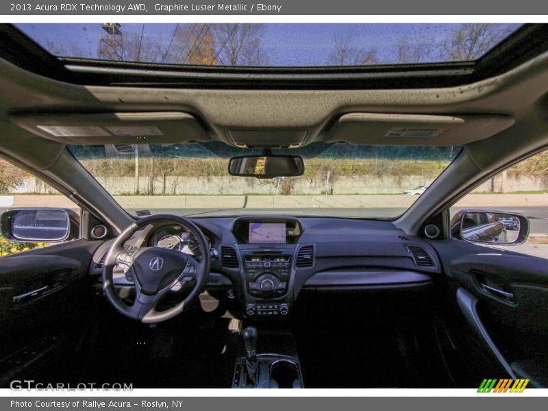 Graphite Luster Metallic / Ebony 2013 Acura RDX Technology AWD