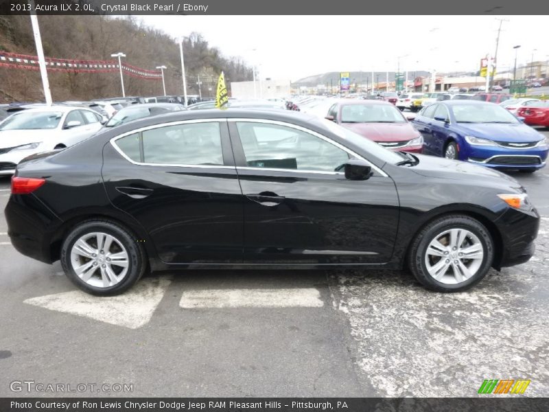 Crystal Black Pearl / Ebony 2013 Acura ILX 2.0L