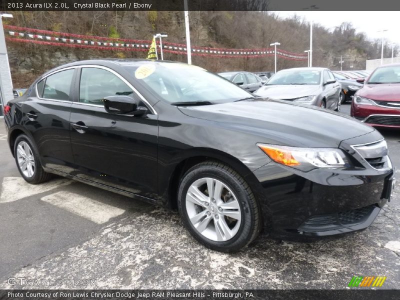 Crystal Black Pearl / Ebony 2013 Acura ILX 2.0L
