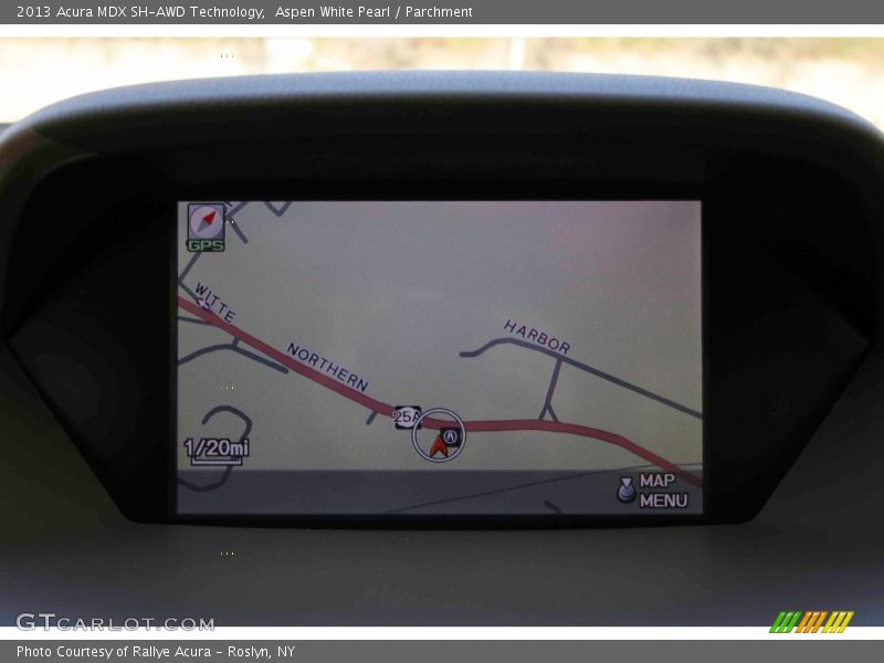 Aspen White Pearl / Parchment 2013 Acura MDX SH-AWD Technology