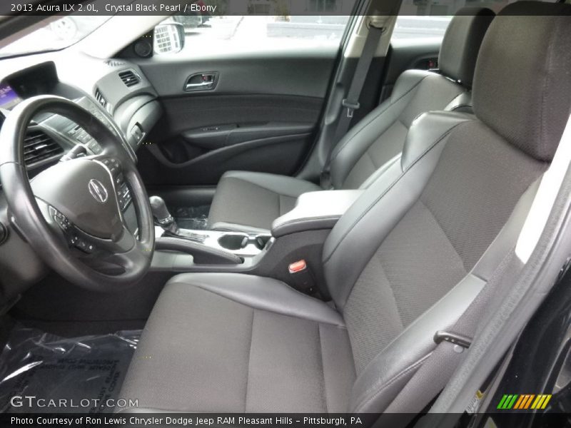 Crystal Black Pearl / Ebony 2013 Acura ILX 2.0L