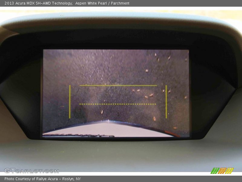 Aspen White Pearl / Parchment 2013 Acura MDX SH-AWD Technology