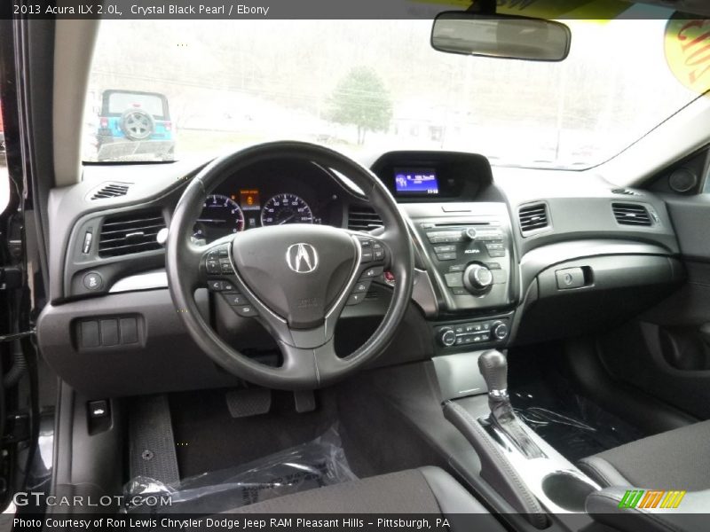 Crystal Black Pearl / Ebony 2013 Acura ILX 2.0L