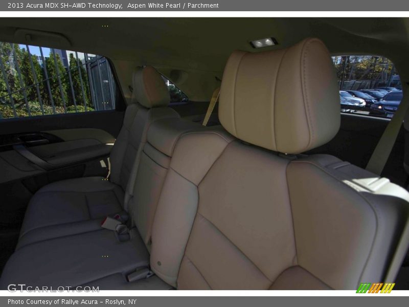 Aspen White Pearl / Parchment 2013 Acura MDX SH-AWD Technology