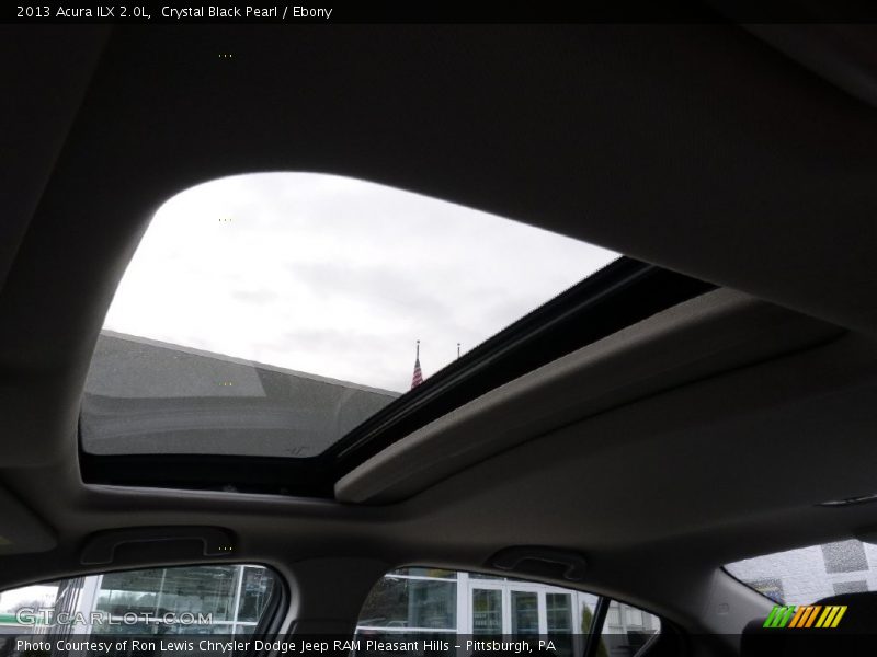 Crystal Black Pearl / Ebony 2013 Acura ILX 2.0L