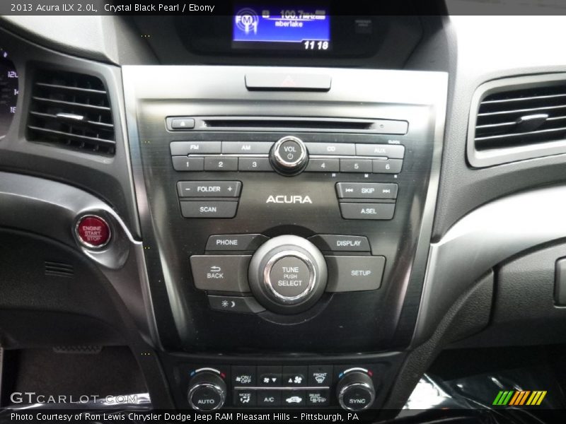 Crystal Black Pearl / Ebony 2013 Acura ILX 2.0L