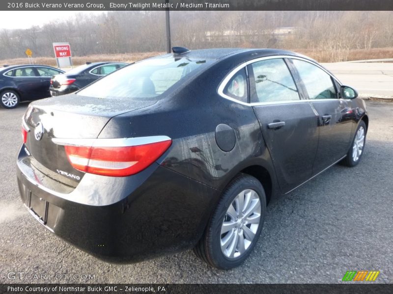 Ebony Twilight Metallic / Medium Titanium 2016 Buick Verano Verano Group
