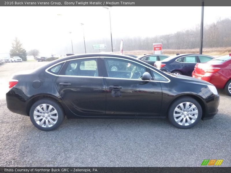Ebony Twilight Metallic / Medium Titanium 2016 Buick Verano Verano Group