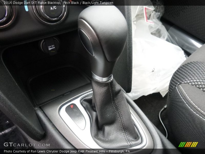 Pitch Black / Black/Light Tungsten 2016 Dodge Dart SXT Rallye Blacktop