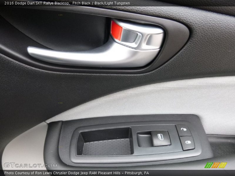 Pitch Black / Black/Light Tungsten 2016 Dodge Dart SXT Rallye Blacktop