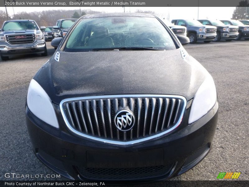 Ebony Twilight Metallic / Medium Titanium 2016 Buick Verano Verano Group