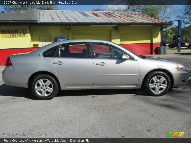 Dark Silver Metallic / Gray 2007 Chevrolet Impala LS