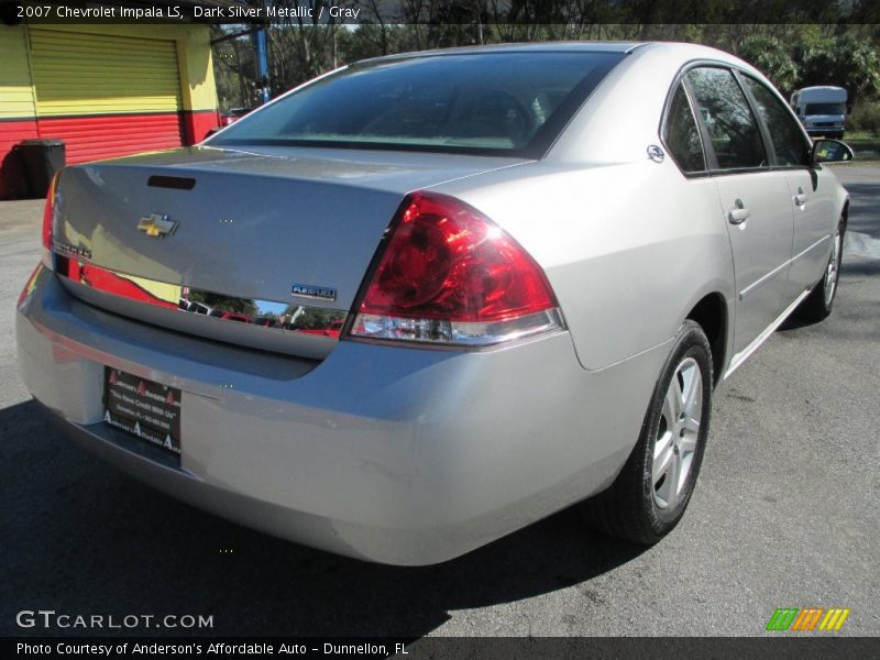 Dark Silver Metallic / Gray 2007 Chevrolet Impala LS