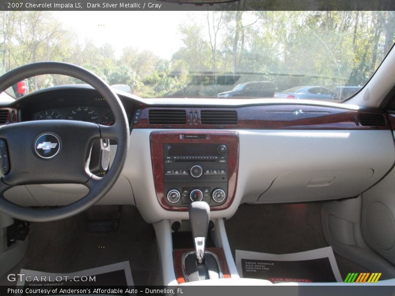 Dark Silver Metallic / Gray 2007 Chevrolet Impala LS