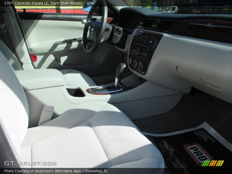 Dark Silver Metallic / Gray 2007 Chevrolet Impala LS