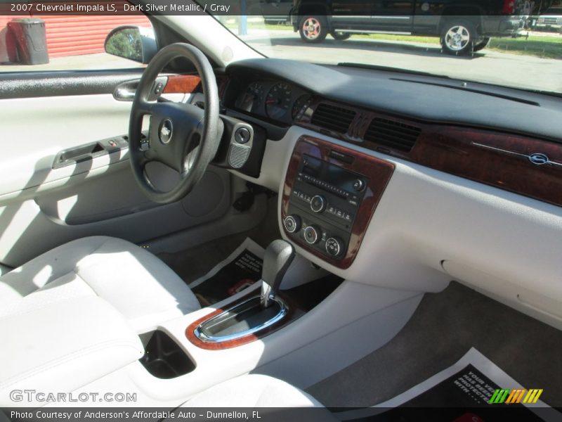 Dark Silver Metallic / Gray 2007 Chevrolet Impala LS