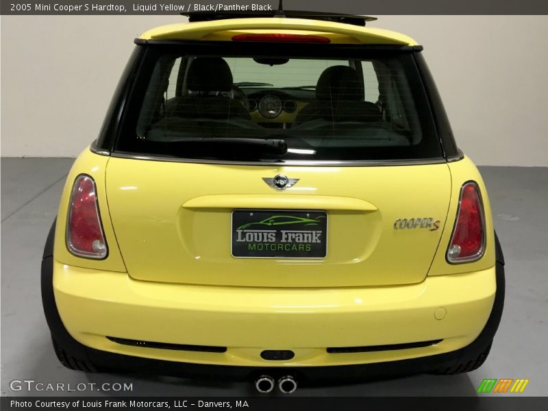 Liquid Yellow / Black/Panther Black 2005 Mini Cooper S Hardtop