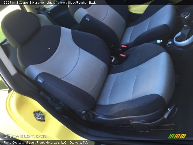 Liquid Yellow / Black/Panther Black 2005 Mini Cooper S Hardtop