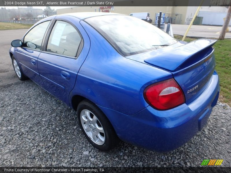 Atlantic Blue Pearlcoat / Dark Slate Gray 2004 Dodge Neon SXT