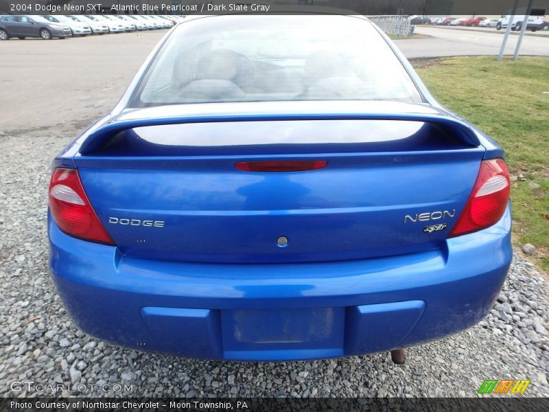 Atlantic Blue Pearlcoat / Dark Slate Gray 2004 Dodge Neon SXT
