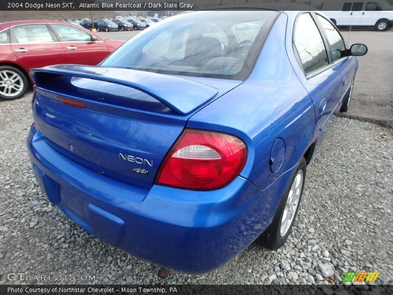 Atlantic Blue Pearlcoat / Dark Slate Gray 2004 Dodge Neon SXT