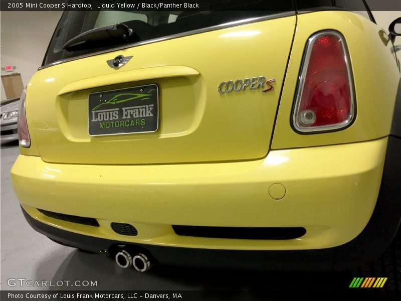 Liquid Yellow / Black/Panther Black 2005 Mini Cooper S Hardtop