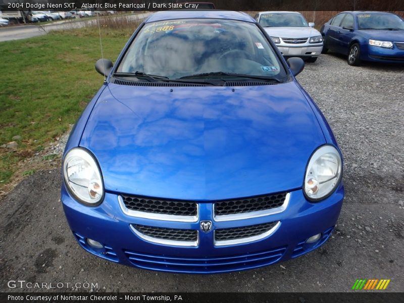 Atlantic Blue Pearlcoat / Dark Slate Gray 2004 Dodge Neon SXT