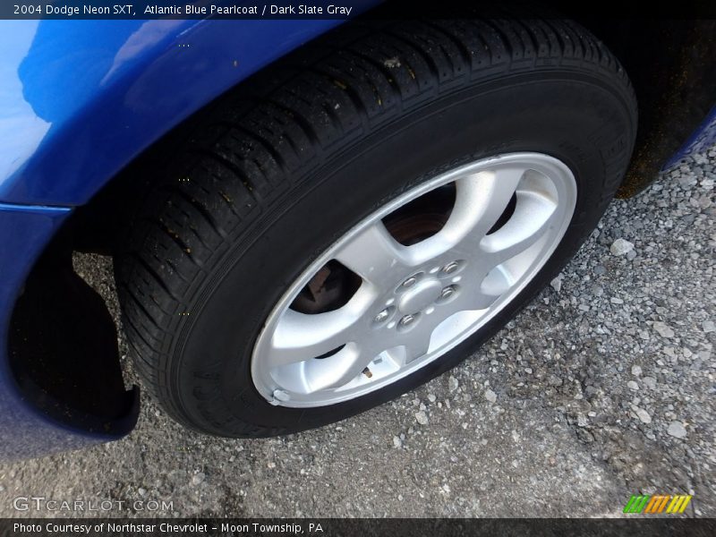 Atlantic Blue Pearlcoat / Dark Slate Gray 2004 Dodge Neon SXT